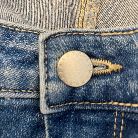 L’AGENCE Jeans Margot High Rise Skinny Syracuse Distressed Whiskered Size 4 (27) - Picture 5 of 8